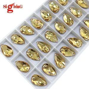 High shinny mirror beads flat acrylic flatback resign gemstone sew on rhinestones in bulk