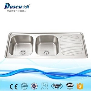 DS 9645 Model NewPremium Plastic Stopper Brass Apron Front 304 Hair Salon Wash <strong>Sink</strong> - Product Image 3