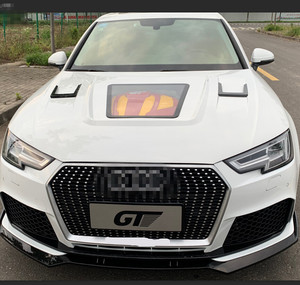ฝาครอบมอเตอร์ฝากระโปรงเครื่องยนต์สำหรับ <span class=keywords><strong>Audi</strong></span> 2016-2019 A4 B9 RS4 - Product Image 1