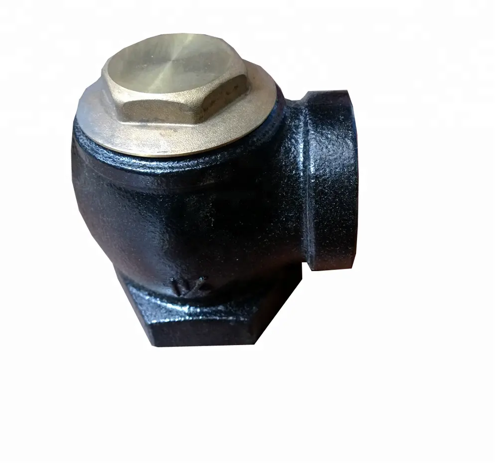 Válvula de retenção de ângulo, óleo de pressão médio padrão normal 1.5 "ou 2" hongyang u407
