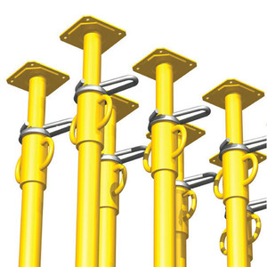 Puntal de Acero Ajustable para Andamios, Ligero, Personalizado, Galvanizado, de Alta Resistencia, Resistente a la Corrosión, para Construcción de Edificios y Hoteles - Product Image 1