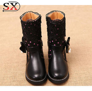 Alta Qualità Ultime bambini pu stivaletti rosa ragazze <span class=keywords><strong>stivali</strong></span> invernali - Product Image 5