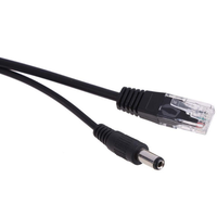 Adaptador Poe-Splitter 48V Pasivo Power Over Ethernet, Inyector POE para Conexiones de Cable de Cámaras IP