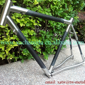 Cadre de vélo de route en titane et carbone, sans soudure, fabriqué en chine, nouveau modèle 2020 - Product Image 1