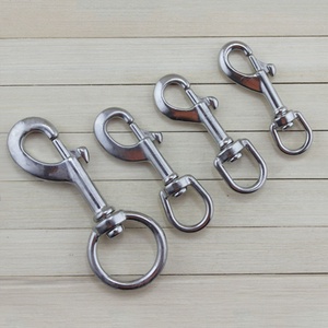 304/316 thép không gỉ Snap móc đơn xoay mắt mùa xuân móc với vòng kim loại Snap móc - Product Image 5