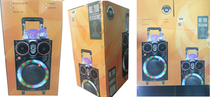 Xách Tay Bass Âm Thanh Loa Siêu Trầm 8 Inch Chuyên Nghiệp Hoạt Động DJ Loa Với Disco <span class=keywords><strong>Ball</strong></span> Ánh Sáng - Product Image 6