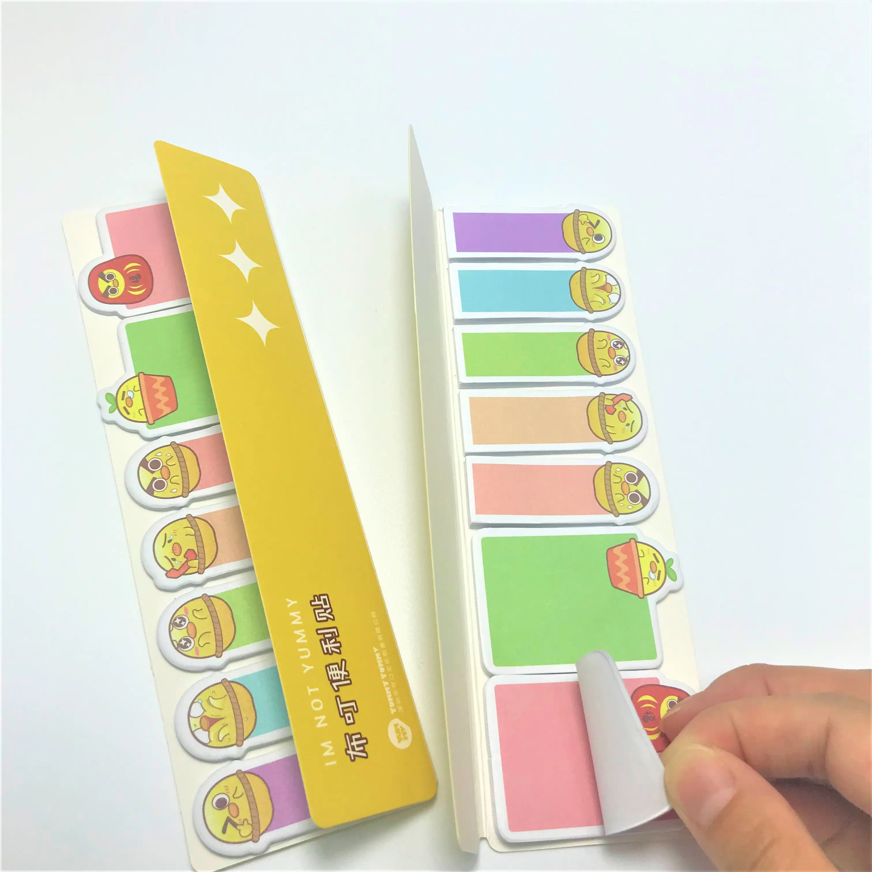 Self-adhesive Cute Food Shaped Sticky Notes for Promotional Gift