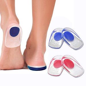 99insole Inserti <span class=keywords><strong>in</strong></span> Gel di <span class=keywords><strong>Silicone</strong></span> per Fascite Plantare, Solette con Supporto per il Tallone - Product Image 2