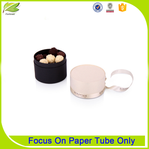 <span class=keywords><strong>2017</strong></span> de Fashional Al Por Mayor Cilindro Tubo De Papel de Alimentos de Chocolate - Product Image 4