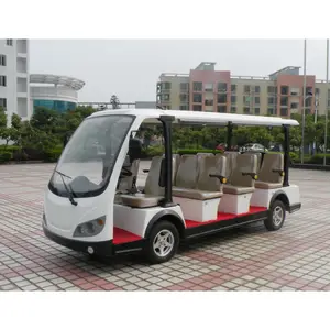 Bus Listrik Mini untuk Wisata, Coaster Mobil Mini Elektrik Anggun Tahan Lama
