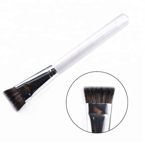 Profesional plana grande <span class=keywords><strong>contorno</strong></span> cara mezcla cepillo del maquillaje - Product Image 1