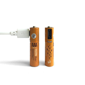 Pin USB Có Thể Tái Sử Dụng AA & AAA Cổng Micro USB Sạc Pin Gói 1000Mah 450Mah 1.5V 1.2V AA AAA Pin USB Biểu Tượng Tùy Chỉnh - Product Image 2