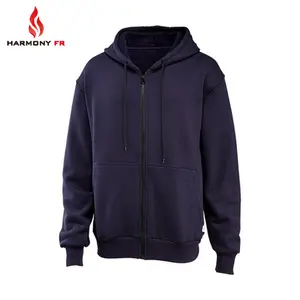 Factory Supply 60% Modacrylic 40% Katoen Zwaargewicht Fleece Inherente Vlam Slip Breien Kleding