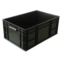 Wholesales caixa de plástico antiestática preta