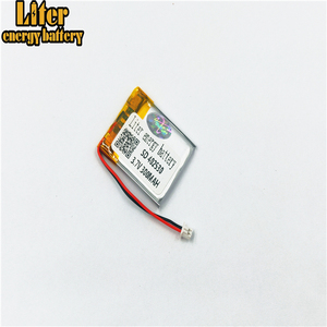 Plug 1,25-2 p 402530 300 mAh 3,7 V rechargeable LiPo battery solar Li ion polymer lithium battery with PCM - Product Image 4