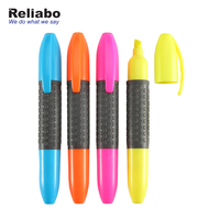 Stylo magique pour enfants, Mini porte-clés et surligneur, multicolores, papeterie scolaire