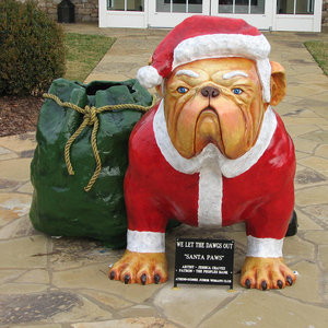 Nouvelles statues décoratives en résine, statues de jardin en fibre de verre, <span class=keywords><strong>bouledogue</strong></span> <span class=keywords><strong>anglais</strong></span> - Product Image 5