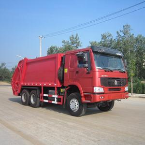 Sinotruk Howo 6x4 ağır sıkıştırılmış çöp kamyonu 30ton arka yükleyici çöp kamyonu kompresör çöp kamyonu Dongfeng kompaktör - Product Image 4