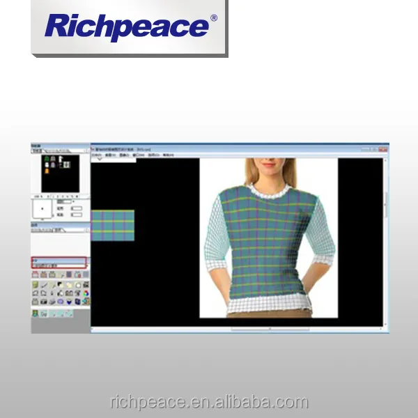 Richpeace Patroon Ontwerp 3D Creatie stijl en Geweven software