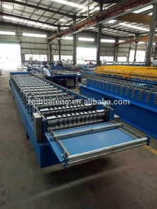 Sản Phẩm Mới Kim Loại <span class=keywords><strong>Decking</strong></span> Cold <span class=keywords><strong>Roll</strong></span> <span class=keywords><strong>Forming</strong></span> <span class=keywords><strong>Machine</strong></span> Thép Mạ Kẽm Sàn Gạch Lát Sàn Máy Làm HF - Product Image 4