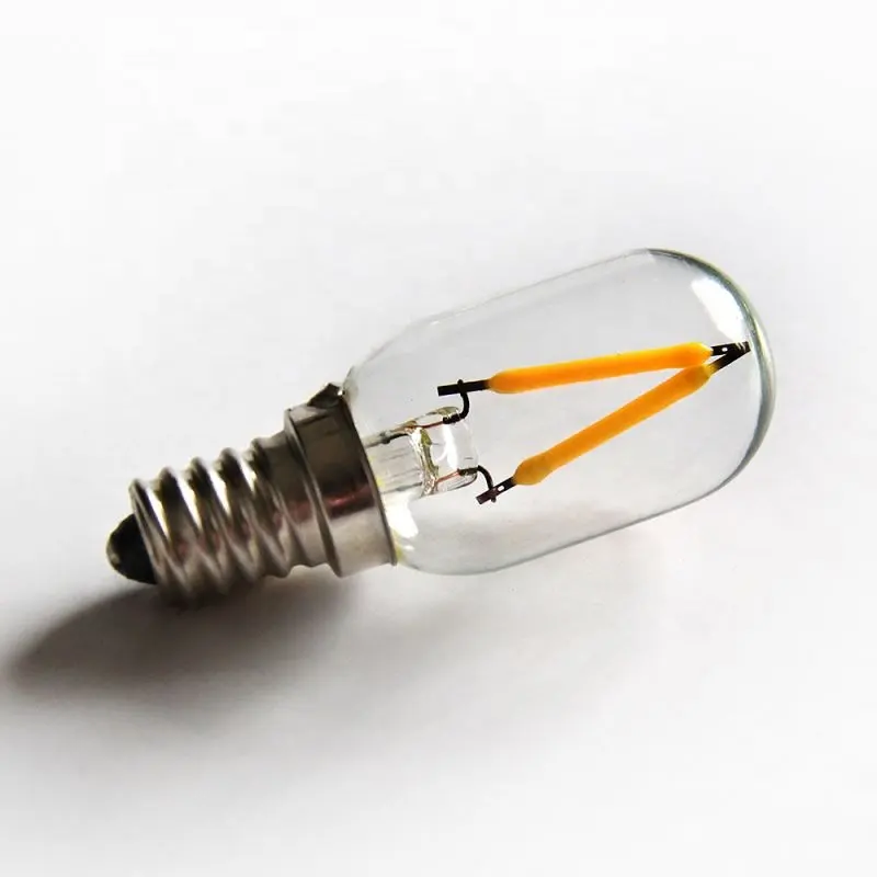T20 0.5W Nhà Máy Giá Bán LED Khu Dân Cư Ánh Sáng Ban Đêm Filament Bulb Với E14 Cơ Sở