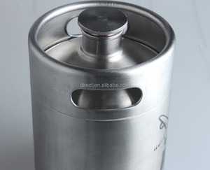 الفولاذ المقاوم للصدأ مصغرة برميل برميل مع الهدر 64 Oz ، بيرة كرافت الخفافيش Brewy 2 لتر برميل ، الطفل حاوية البيرة - Product Image 5
