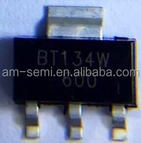 Nouveau nouveau Transistor BT134W-600E BT134 <span class=keywords><strong>SMD</strong></span> SOT-<span class=keywords><strong>223</strong></span> thyristor bidirectionnel - Product Image 3