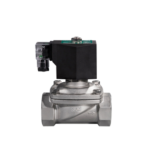 2w21 thép không gỉ Tự động 24V 1/2 "inch 12V nước tần số cao Van điện từ - Product Image 3