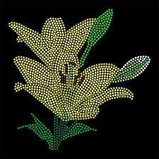 Serie gialla popolare Design Cyrstal Design personalizzato strass Transfer Design ferro su motivo Hot Fix per i <span class=keywords><strong>vestiti</strong></span> - Product Image 4