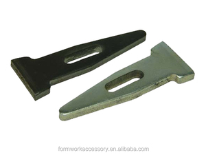 Pin de cuña plana de tipo coreano, accesorios de trabajo de madera contrachapada de acero, formas de hormigón, bridas de pared planas - Product Image 2