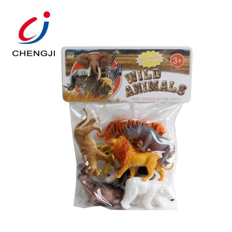 Set Di 3 Figurine Mammut Realistiche - Giocattoli Animali In PVC Dipinti A Mano, Per Educazione E Decorazione