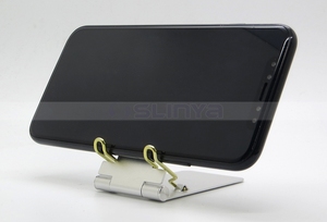 <span class=keywords><strong>Tavolo</strong></span> di Metallo di Alluminio Desktop Supporto Del Basamento Del <span class=keywords><strong>Telefono</strong></span> Mobile per la Casa Dawdler Staffa - Product Image 5