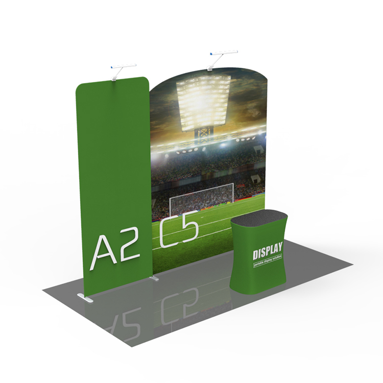 Easy set up portable stand d'exposition 10x10 stands d'exposition pour la publicité événement