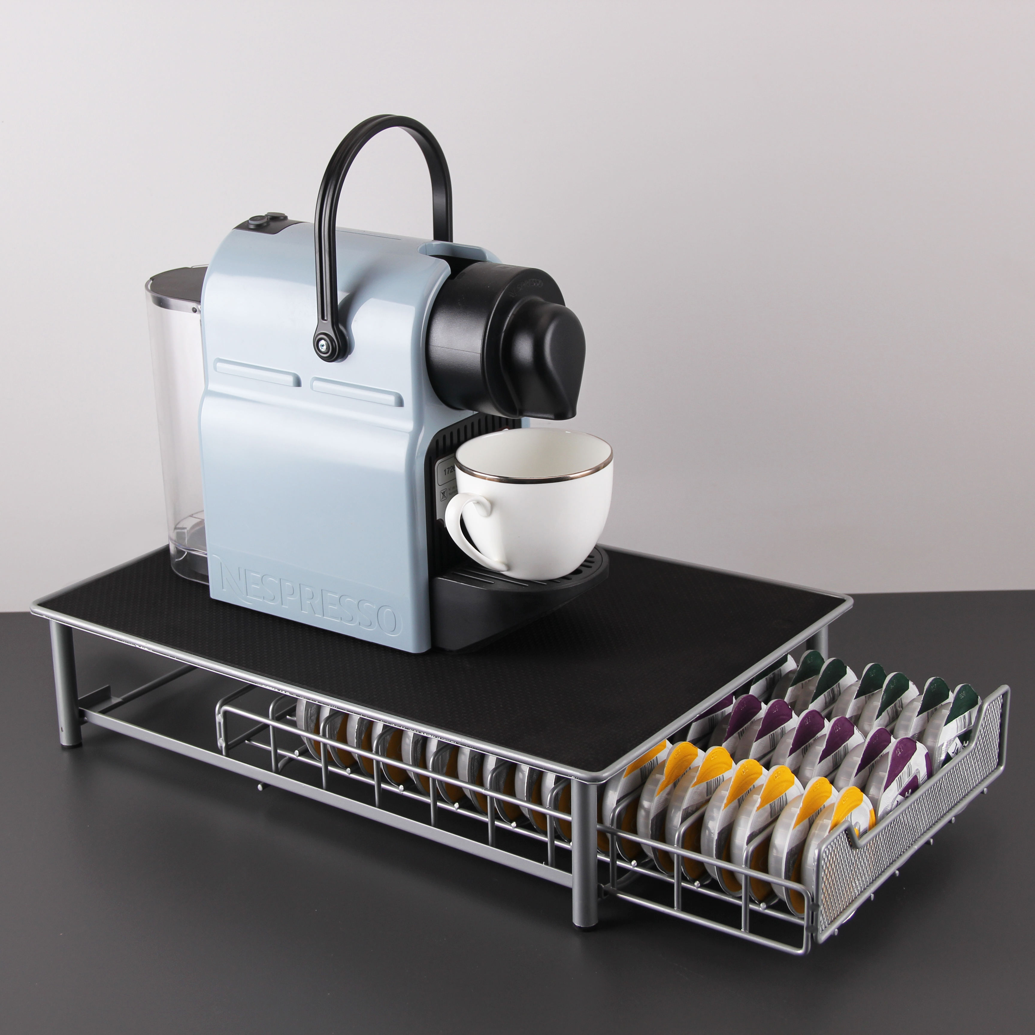Coffee Machine Tassimo Pod Holder Drawer High Capacity