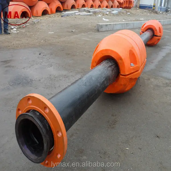 Cinese Tubi di Plastica Codice di HS 39172100 10 "0.8Mpa PE100 Polietilene Scarico Pipeline con HDPE Tubo Galleggiante