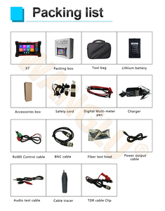 7 inch touchscreen <span class=keywords><strong>cctv</strong></span> <span class=keywords><strong>tester</strong></span> für 8MP TVI TVI CVI AHD SDI EX SDI/IP/Analog kamera <span class=keywords><strong>video</strong></span> <span class=keywords><strong>tester</strong></span> - Product Image 6