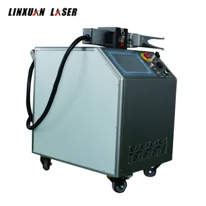 100 w 500 w 1000 w taşınabilir mini lastik/lastik kalıp metal pas kaldırma fiber lazer temizleme makinesi fiyat