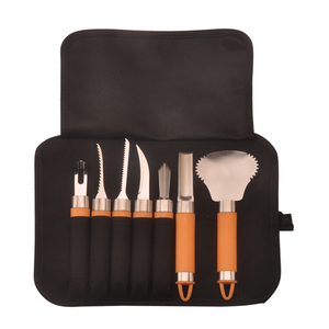 2025 Hot <strong>Sale</strong> <strong>Halloween</strong> Pumpkin Carving Tools Kit 7pcs Party <strong>Decorations</strong> - Product Image 1