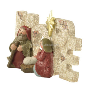 Artículos personalizados ESPERANZA Resina conjunto natividad estatuas religiosas católicas - Product Image 3