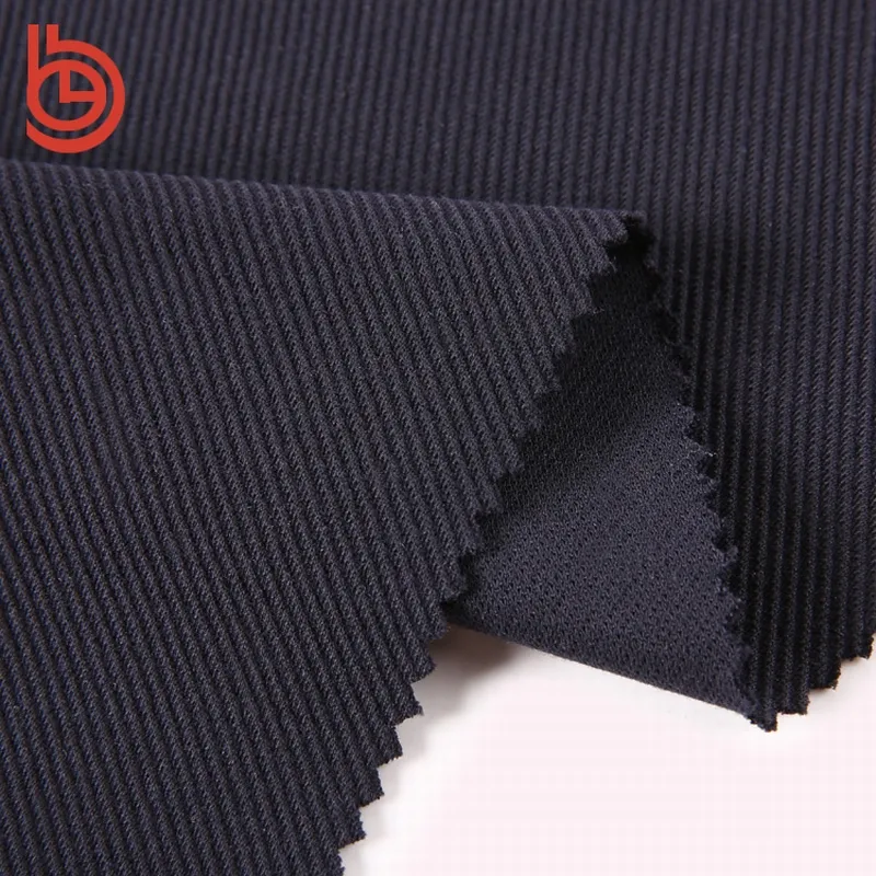 Ponte roma poly cotton twill vải dệt kim cho quần