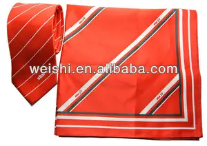 Good quality custom square pure silk scarf