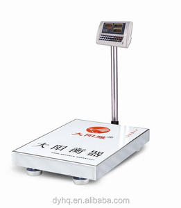 Balance de plate-forme électronique de vente directe d'usine Balance de plate-forme de 600kg - Product Image 1