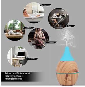 Ruhe 300ml Ultraschall-Aroma diffusor, bester Diffusor für ätherische Öle 2018, Diffusor für ätherische Rosmarin öle zur Entspannung - Product Image 5