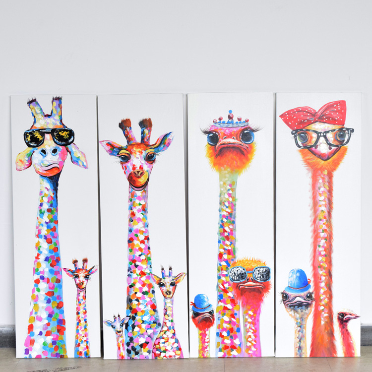 HualunGuanseホットセールフレームキャンバス絵画アートプリント