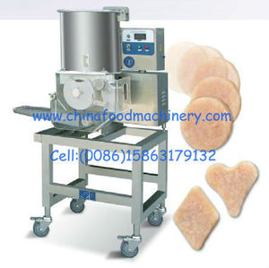 Tortino automatico <span class=keywords><strong>per</strong></span> <span class=keywords><strong>Hamburger</strong></span> con motore e cuscinetto <span class=keywords><strong>per</strong></span> alimenti in acciaio inox 2100 capacità tortino/ora - Product Image 2