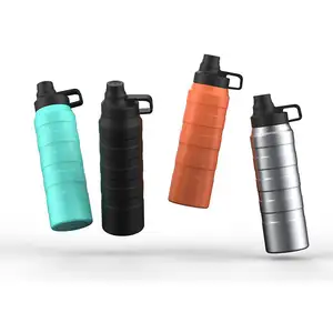 Bouteille isotherme à Double paroi en acier inoxydable, contenant isolé sans Bpa, Thermos, gourde pour les voyages, le sport, pour boire de l'eau, sans bisphénol a