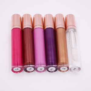 Best seller minerale cosmetico Private Label rossetto liquido idratante di lunga durata lucidalabbra impermeabile bellezza metallica - Product Image 2