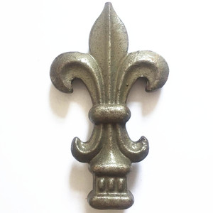Home Decor Wrought Iron Spears Steel Forged Spearhead Fence Railing Tops Heat Treated Metal Casting Finials for <strong>Garden</strong> <strong>Railings</strong> - Product Image 3