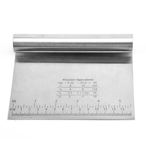 Stainless Steel Pizza Dough <strong>Cake</strong> Scraper High Quality Pizza Dough Scraper Scraper Cutter Kitchen Flour Pastry <strong>Cake</strong> <strong>Tool</strong> - Product Image 3