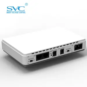 SVC 8800mah ECO DC UPS POE Model Power Bank Power Supply for IP Camera and Router